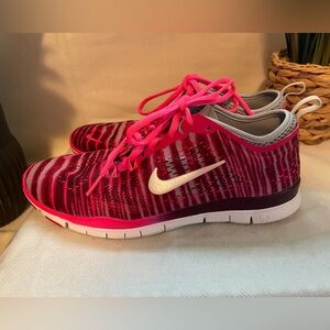 Nike Women’s Fuchsia and White Running Shoes